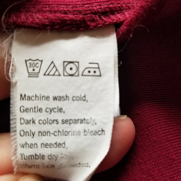 Chaps Track Jacket Men's Large Long Sleeve Ribbed High Neck Cuffs Waist Retro - Picture 4 of 6